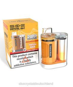 SKE Berlin - SKE Crystal 4 in 1 2400 Pod-Kit 0ZPZZ9 tropisch gemischt