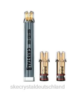 SKE Berlin - SKE Crystal Plus Vape-Pod-Kit + 2 Pod 0ZPZZ1 grau