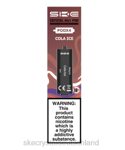 SKE Deutschland - SKE Crystal 4 in 1 2400 vorgefüllte Kapseln – 4 Stück 0ZPZZ100 verschiedene Geschmacksrichtungen