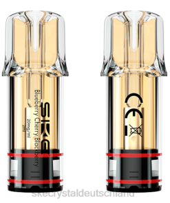 SKE Deutschland - SKE Crystal Plus Vape-Pods 0ZPZZ108 Heidelbeere, Kirsche, Brombeere