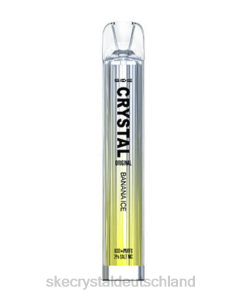 SKE E Zigarette - SKE Crystal Bar Einweg-Vapor 0ZPZZ62 Bananeneis