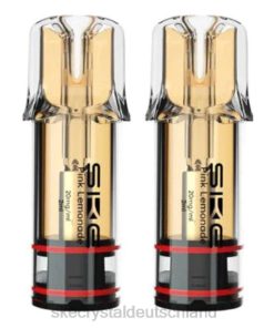 SKE E Zigarette - SKE Crystal Plus Vape-Pods 0ZPZZ14 rosa Limonade