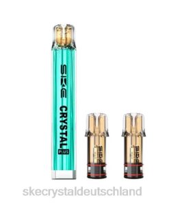 SKE Vape Kaufen - SKE Crystal Plus Vape-Pod-Kit + 2 Pod 0ZPZZ3 Blau
