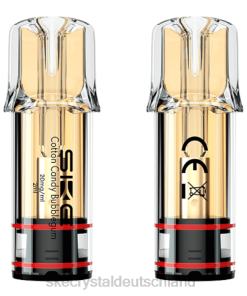 SKE Vape Kaufen - SKE Crystal Plus Vape-Pods 0ZPZZ11 Zuckerwatte-Kaugummi