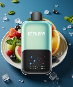GEEK BAR 2GO 50000 Puffs 20mL Dual Tank Interaktiver Bildschirm Kühles Minzeis