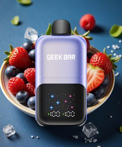 GEEK BAR 2GO 50000 Puffs Dual Tank 20ml Interaktiver Bildschirm Mischbeeren Eis