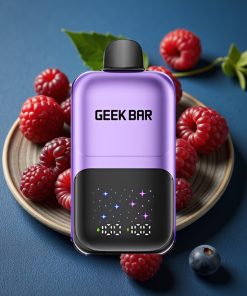 GEEK BAR 2GO 50000 Puffs Interaktiver Bildschirm & Dual-Tank Grape & Raspberry