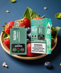 Razz Bar 40000 Puffs Disposable Vape mit Power Screen Display & 1.0Ω×2 Mesh Coil
