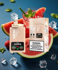 Razz Bar 40000 Puffs Power Screen Mesh Coil Typ-C WATERMELON EIS & COLA EIS