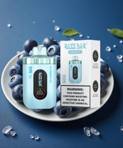 Razz Bar 50K Puffs 1.0 Ohm Mesh 650mAh Blueberry Ice Deutschland großhandel