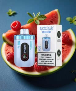 Razz Bar 50K Puffs 1.0 Ohm Mesh Coil Typ-C Raspberry Wassermelone