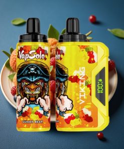 VapSolo VIKING 12000 Puffs 22ml Typ-C LED Display Gummibärchen