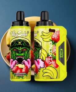 VapSolo VIKING 12000 Puffs 22ml Typ-C Ladung Erdbeer-Banane Deutschland großhandel