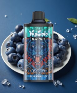 Vapsolo Super 15000 Puffs 40ml 850mAh Type-C Blueberry Ice Deutschland großhandel