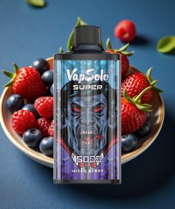 Vapsolo Super 15000 Puffs 40ml 850mAh Type-C Mixed Beeren Deutschland großhandel