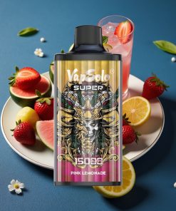 Vapsolo Super 15000 Puffs 40ml 850mah Type-C Super Pink Lemonade