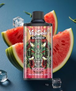 Vapsolo Super 15000 Puffs 40ml 850mah Type-C Wassermelone Eis
