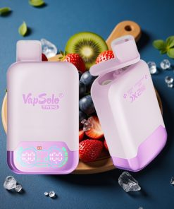 Vapsolo Twins 20000 Puffs 40ml 20mg/50mg Typ-C Grape Ice & Strawberry Kiwi