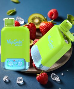 Vapsolo Twins 20000 Puffs 40ml 50mg Typ-C Doppeltank Erdbeer Kiwi & Erdbeer Himbeer Eis