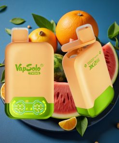 Vapsolo Twins 20000 Puffs 40ml Dual Tank Type-C Orange Mango Watermelon & Red Bull