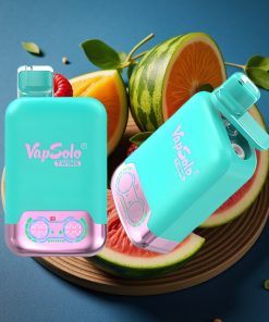 Vapsolo Twins 20000 Puffs 40ml Typ-C Doppeltank Triple Melon & Raspberry Watermelon
