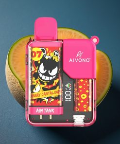 Aivono AIM-TANK 9500 Puffs 18ml 650mAh LCD Cherry Cantaloupe Deutschland großhandel