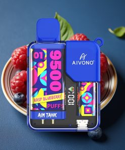 Aivono AIM-TANK 9500 Puffs 18ml 650mAh LCD Rasp Blueberry Deutschland großhandel