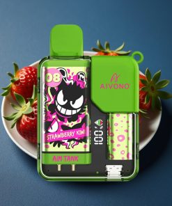 Aivono AIM-TANK 9500 Puffs 18ml 650mAh LCD Strawberry Liwi Deutschland großhandel