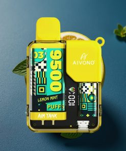 Aivono AIM-TANK 9500 Puffs 18ml LCD 1.2ohm Lemon Mint Deutschland großhandel
