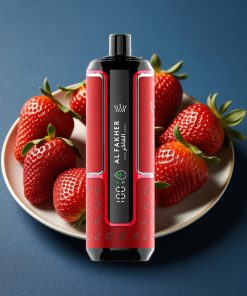 Al Fakher Crown Bar 15K Hypermax 22ml 6mg DTL Vape Kit Strawberry Punch