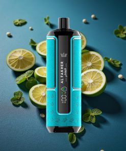 Al Fakher Crown Bar 15K Hypermax 22ml 6mg DTL Wegwerf-Vape Kaugummi-Minze