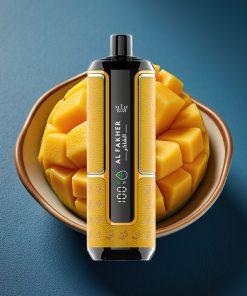 Al Fakher Crown Bar 15K Hypermax 22ml DTL Disposable Vape Mango Ice