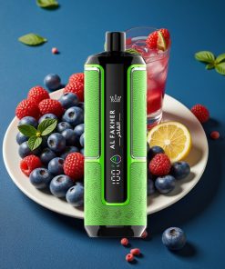 Al Fakher Crown Bar 15K Hypermax DTL 22ml 6mg Blue Razz Lemonade