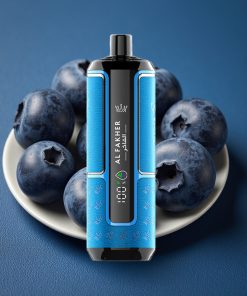 Al Fakher Crown Bar 15K Hypermax DTL 22ml Typ-C 6mg/ml Blueberry Gum