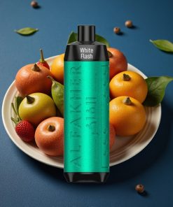 Al Fakher Crown Bar 8000 Crystal 18ml 5mg 0,6 Ohm Disposable Vape White Flash