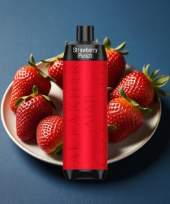 Al Fakher Crown Bar 8000 Crystal 18ml 5mg 600mAh Disposable Vape Strawberry Punch