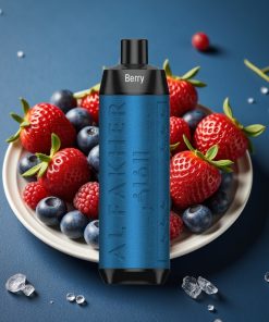Al Fakher Crown Bar 8000 Crystal 18ml 5mg Einweg-Vape Berry Ice
